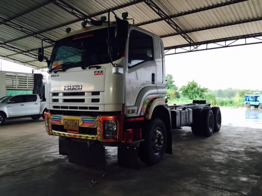 ขายรถบรรทุกสิบล้อ Isuzu 360 ปี 55 หัวแชสซี รถสวยพร้อมใช้งาน