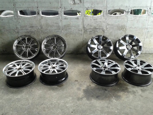 รถเก๋ง ขอบ17นิ้ว4รู100 สวยๆ ชุดละ 5700 บาท