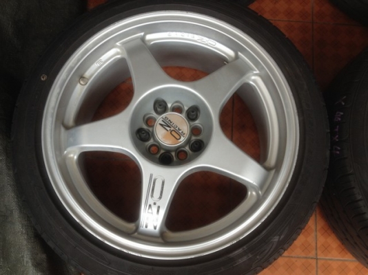 ล้อเเท้ OZ RACING 17กว้าง8อ๊อฟ35ทั้ง4วงเก่าญี่ปุ่นสีเดิมยางติดมาปี14ใส่วิ่งได้อยู่ ล้อเเท้ OZ RACING 17กว้าง8อ๊อฟ35ทั้ง4วงเก่าญี่ปุ่นสีเดิมยางติดมาปี14ใส่วิ่งได้อยู่