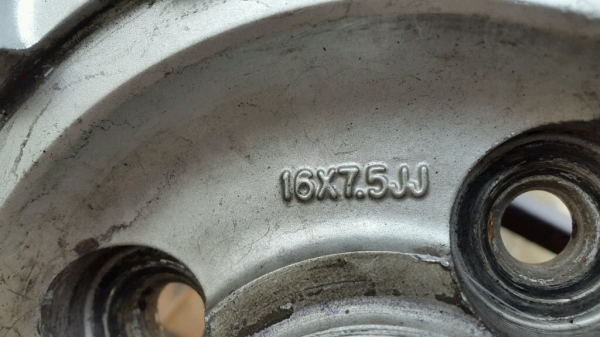 ล้อBBS 16x7.5 4/100