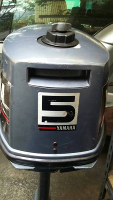 ขายเครื่องเรือ ยามาฮ่า 5แรงสองจังหวะสภาพดีใช้ได้เลยไม่ต้องซ่อม 12000บาท ติดต่อ0895104008 ช่างรอน