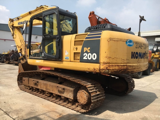 Komatsu PC200-8 Piping* สต็อกรถขุด นำเข้าเองจากญี่ปุ่น  โทร. 080-6565422 (หนิง)