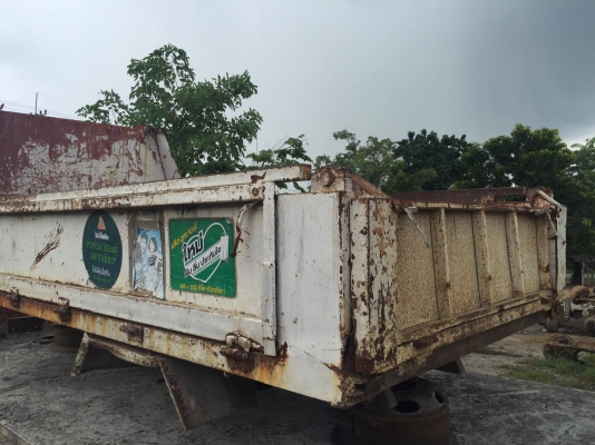 ขายกะบะพร้อมลูกดั้ม6ล้อเล็ก คัทซี62ซม. ยาว3.55เมตร