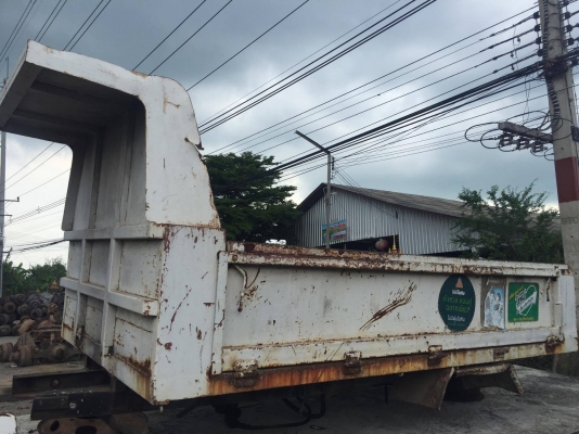 ขายกะบะพร้อมลูกดั้ม6ล้อเล็ก คัทซี62ซม. ยาว3.55เมตร