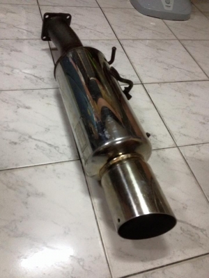 ขายท่อHKS surer sr051 jasmaแท้ใส้ตรงขนาด3.2นิ้ว พักกลางยาว14นิ้ว ปลายท่อยาว5.5นิ้ว ปากกว้าง4.6นิ้ว ราคา2200 โทร0924462525โส กทม