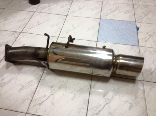 ขายท่อHKS surer sr051 jasmaแท้ใส้ตรงขนาด3.2นิ้ว พักกลางยาว14นิ้ว ปลายท่อยาว5.5นิ้ว ปากกว้าง4.6นิ้ว ราคา2200 โทร0924462525โส กทม