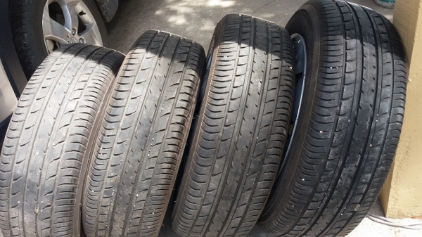 ขายล้อกระทะพร้อมยาง Yokohama 185 60 15