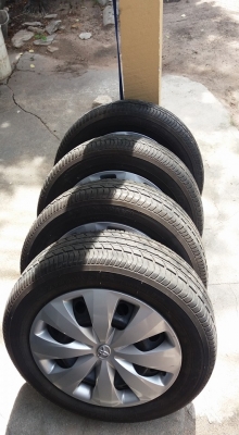 ขายล้อกระทะพร้อมยาง Yokohama 185 60 15