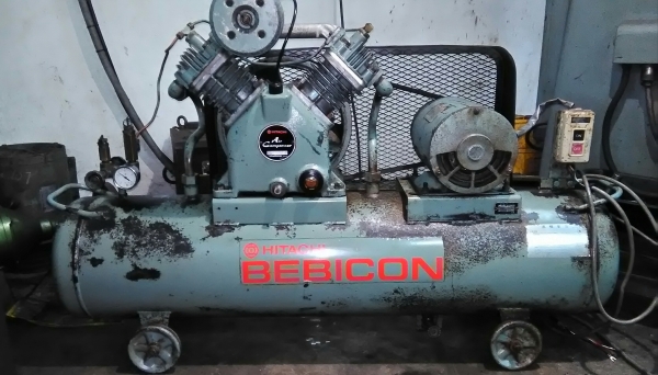 **ขายถูกๆครับ**ปั้มลมมือสองจากญี่ปุ่น..ฮิตาชิ-เบบิคอน(Hitachi-Bebicon) 3 แรง ถัง 80 ลิตร..แน่นๆนิ่งๆ ทดสอบเรียบร้อยทุกระบบใช้งานได้ดีมากๆครับ