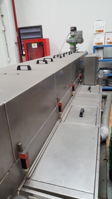 ขายเครื่องล้างชิ้นงานจำนวน 1 ไลน์ราคา 65,000 บาท