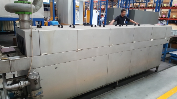 ขายเครื่องล้างชิ้นงานจำนวน 1 ไลน์ราคา 65,000 บาท