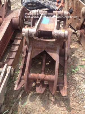 FROM JAPANตัวคีบปากหนีบไม้ CLAMP SHELLสำหรับรถขุดไซค์100, 120 /สวมบูทสลัก 65 มิล /ราคาเพียง 26,000 บาท FROM JAPANตัวคีบปากหนีบไม้ CLAMP SHELLสำหรับรถขุดไซค์100, 120 /สวมบูทสลัก 65 มิล /ราคาเพียง 26,000 บาท