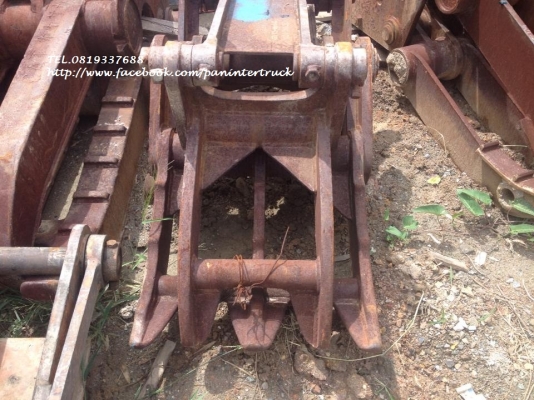 FROM JAPANตัวคีบปากหนีบไม้ CLAMP SHELLสำหรับรถขุดไซค์100, 120 /สวมบูทสลัก 65 มิล /ราคาเพียง 26,000 บาท FROM JAPANตัวคีบปากหนีบไม้ CLAMP SHELLสำหรับรถขุดไซค์100, 120 /สวมบูทสลัก 65 มิล /ราคาเพียง 26,000 บาท