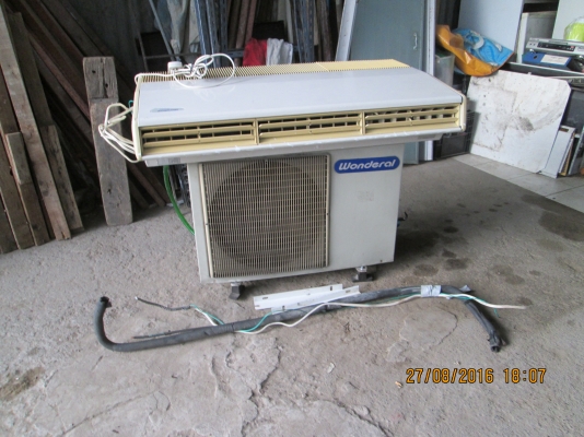 สีไม่สวย แต่เย็นเจี๊ยบ แอร์25000BTUราคา4800บาท ตัดมาวันนี้