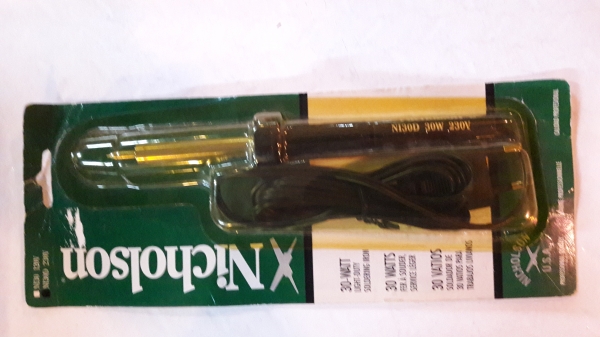 ขายหัวแร้งไฟฟ้ารุ่นN130D 30W 220V NICHOSON made in Usa.งานเก่าเก็บ ขายหัวแร้งไฟฟ้ารุ่นN130D 30W 220V NICHOSON made in Usa.งานเก่าเก็บ