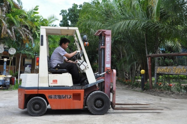 ((ลดกระหน่ำ))ขายFORKLIFT NISSAN FG18 ใหม่สุด(1.8ตัน)(งาสไลด์) เสา3เมตร สวยเดิมจากญี่ปุ่น ยังไม่เคยใช้ในไทย 115,000เท่านั้น!!