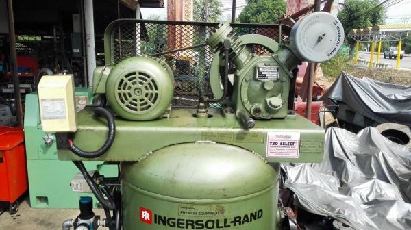 ** SOLD **ปั้มลมอิงเกอร์โซลแลนด์ 3 HP 380V 300L. ปั้มลมฝรั่งหล่อๆเดิมๆวิ่งนุ่มเสียงเงียบที่สุดท้าให้ลอง!!