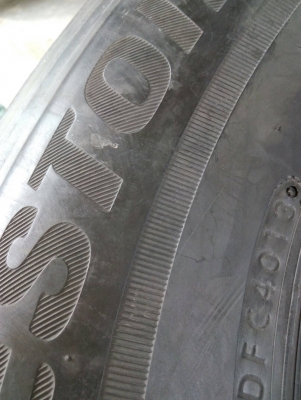 255/70R15 BRIDGESTONE ECOPIA EP850 ปี13 มี 1 เส้น tel.081-427-3941 255/70R15 BRIDGESTONE ECOPIA EP850 ปี13 มี 1 เส้น tel.081-427-3941