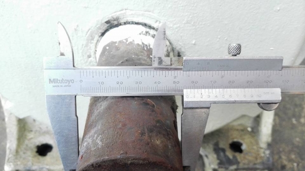 ** SOLD ** มอเตอร์เกียร์ Mitsubishi 10 HP 380V ทด 1:30 ความเร็วรอบประมาน 50 RPM