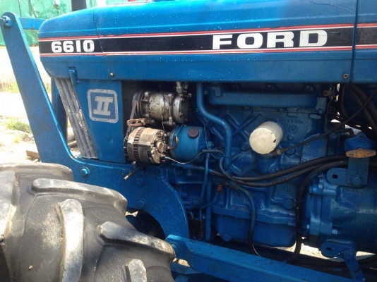 ขาย Ford 6610 (4 WD) ดันหน้า มีแอร์ ยังไม่เคยใช้งานในไทย 2 เพลา เสื้อลาย(รุ่นใหม่) หัวฉีดเตี้ย ปั้ม H ปรัปสภาพแล้ว 450,000 บ. โทร.081-866-4293