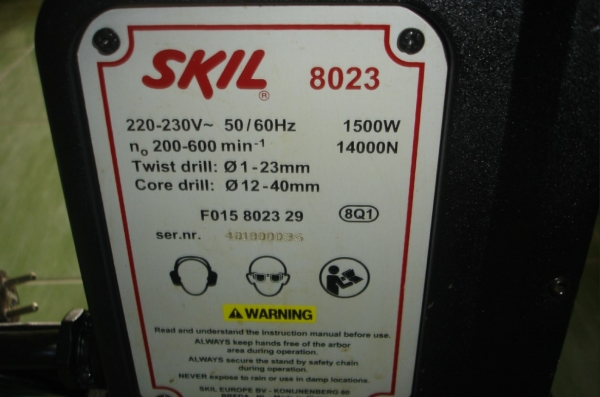 ขายสว่านแท่นแม่เหล็ก SKIL รุ่น 8023