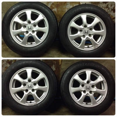 แม็ก Honda Civic FB ขอบ15 พร้อมยาง 195-65-15
