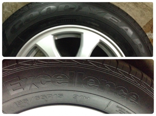 แม็ก Honda Civic FB ขอบ15 พร้อมยาง 195-65-15 แม็ก Honda Civic FB ขอบ15 พร้อมยาง 195-65-15