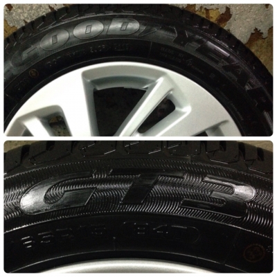 ล้อใหม่ป้ายแดงHonda Jazz พร้อมยางป้ายแดง 175-65-15 ล้อใหม่ป้ายแดงHonda Jazz พร้อมยางป้ายแดง 175-65-15