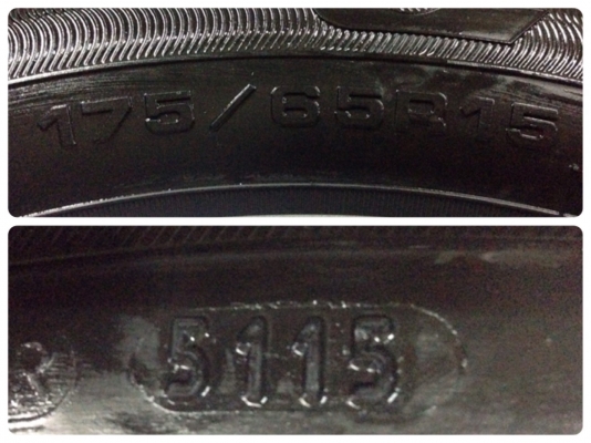 ล้อใหม่ป้ายแดงHonda Jazz พร้อมยางป้ายแดง 175-65-15 ล้อใหม่ป้ายแดงHonda Jazz พร้อมยางป้ายแดง 175-65-15