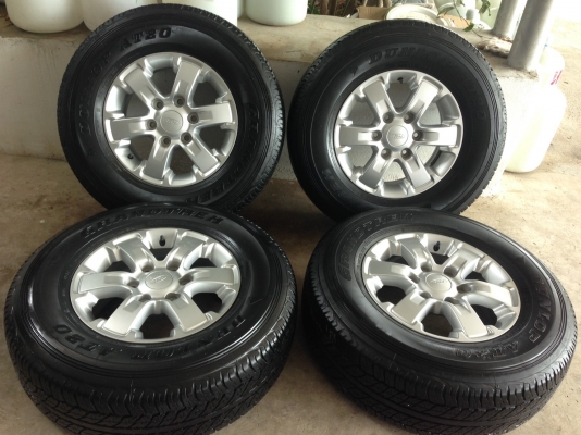 แม็ก Ford ranger ขอบ16 พร้อมยาง 255-70-16 แม็ก Ford ranger ขอบ16 พร้อมยาง 255-70-16