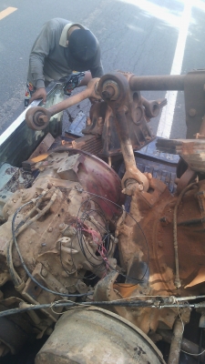 ขายเพลาโบกี้ร็อก240 นางฟ้าพร้อมปีกผีเสื้อเดิมพร้อมขาลูกหมาก6ขา