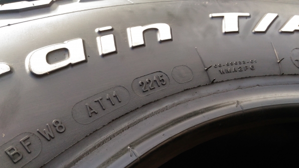 ขายยางลุยๆ BF 265/75/16 ปี 15