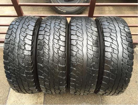 ยาง All Dunlop 30 9.5 R15 ปี14 ดอกเต็ม ใช้ยาว ราคาไม่แพง
