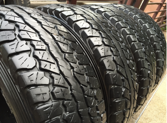 ยาง All Dunlop 30 9.5 R15 ปี14 ดอกเต็ม ใช้ยาว ราคาไม่แพง