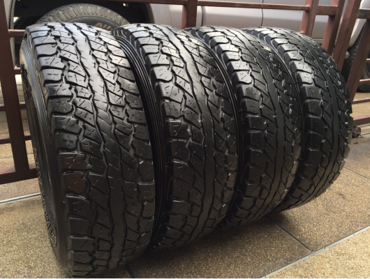 ยาง All Dunlop 30 9.5 R15 ปี14 ดอกเต็ม ใช้ยาว ราคาไม่แพง