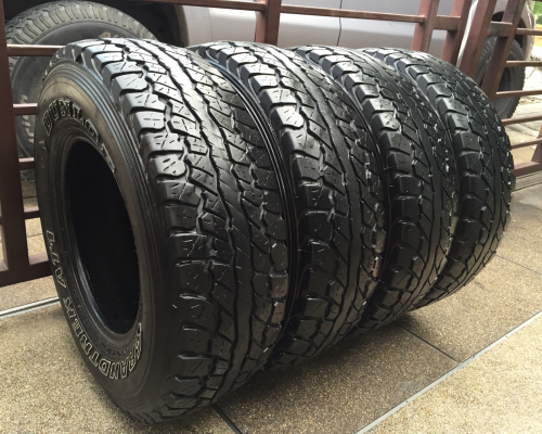 ยาง All Dunlop 30 9.5 R15 ปี14 ดอกเต็ม ใช้ยาว ราคาไม่แพง