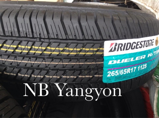 ยางใหม่ Bridgestone Dueler 265-65-17 ปี16