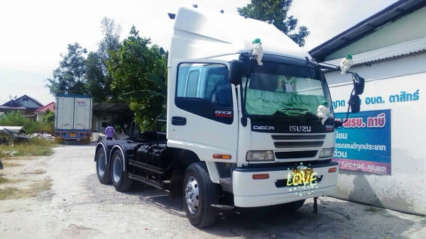ขาย10ล้อหัวลากISUZU DECA320 ปี50 ตัวแม็กโหลด