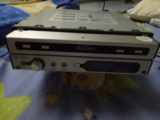 จอทีวีรถยนต์ Concept cc7000-t