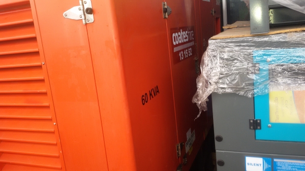 ขายเครื่องปั่นไฟสำรอง ขนาด60 kva ของอังกฤษ