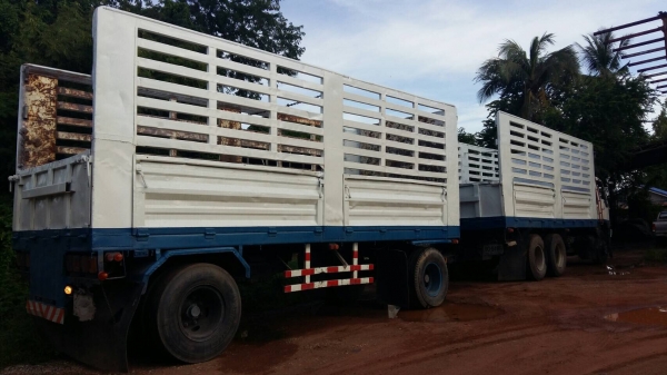 ขายรถพ่วง 18 ล้อ แม่-ลูก กระบะเหล็กคอกเกษตรไม่ดั้ม.HINO วางเครื่อง P11C-320 แรง 7 เกียร์ รถพรเอมใช้ ราคา970000 ต่อรอง ขายรถพ่วง 18 ล้อ แม่-ลูก กระบะเหล็กคอกเกษตรไม่ดั้ม.HINO วางเครื่อง P11C-320 แรง 7 เกียร์ รถพรเอมใช้ ราคา970000 ต่อรอง