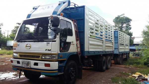 ขายรถพ่วง 18 ล้อ แม่-ลูก กระบะเหล็กคอกเกษตรไม่ดั้ม.HINO วางเครื่อง P11C-320 แรง 7 เกียร์ รถพรเอมใช้ ราคา970000 ต่อรอง ขายรถพ่วง 18 ล้อ แม่-ลูก กระบะเหล็กคอกเกษตรไม่ดั้ม.HINO วางเครื่อง P11C-320 แรง 7 เกียร์ รถพรเอมใช้ ราคา970000 ต่อรอง