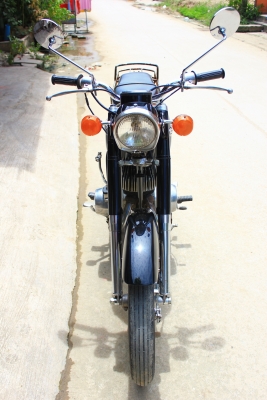 ขายมอไซค์วินเทจ 125 ต่อลองได้ สตาททีเดียวติด ระบบไฟใช้ได้หมด