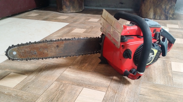 เลื่อยมือ SHINDAIWA รุ่น E350AV เก่าญี่ปุ่น  เครื่องยนต์ 2 จังหวะ เบนซิน สภาพสวย