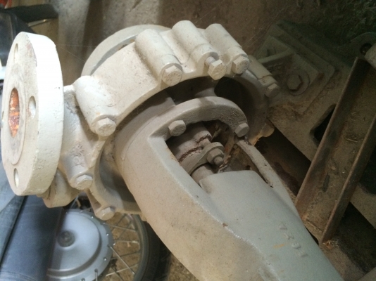 ขายปั๊มสูบน้ำ มอเตอร์ 10 แรง 380v.