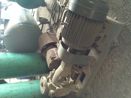 ขายปั๊มสูบน้ำ มอเตอร์ 10 แรง 380v.