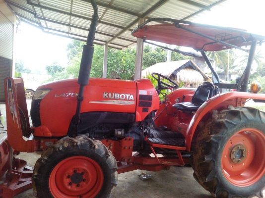 359000ครับ คูโบต้าL4708อุปกรณ์3 อย่าง ผาน ดันดินหน้า โรตารี่ ขายถูกครับ