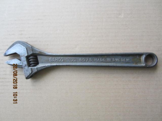 ขายประแจเลื่อน BAHCO ergo8073 12" MADE IN SWEDEN.ใหม่เก่าเก็บ ขายประแจเลื่อน BAHCO ergo8073 12" MADE IN SWEDEN.ใหม่เก่าเก็บ