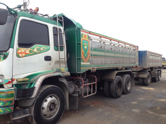 Isuzu deca270 euro1ดัมพ์แม่ลูก 093-2366565