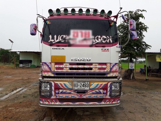 ขายรถพ่วงดัมพ์ 24 ล้อ ISUZU เครื่อง 360 แรง ปี 55  ดัมพ์มิเนียมแม่ลูก แม่ 12 ล้อ ลูก 3 เพลาแท้ ทะเบียนพร้อม